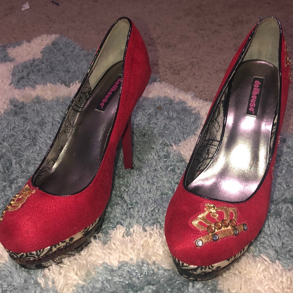 DOLLHOUSE high heel size 11 , 5 inch heel